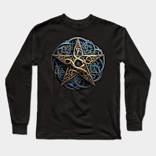 Celtic Pentagram Long Sleeve T-Shirt